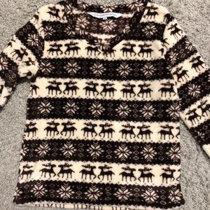 Very warm pajama shirt!